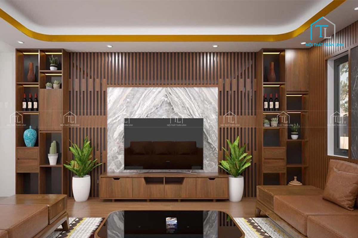 Mẫu phòng khách hiện đại đẹp và sang trọng dành cho biệt thự
