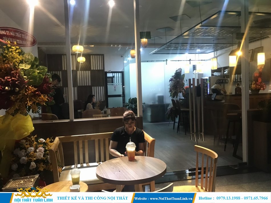 Nội thất quán Tống Bình coffee & tea