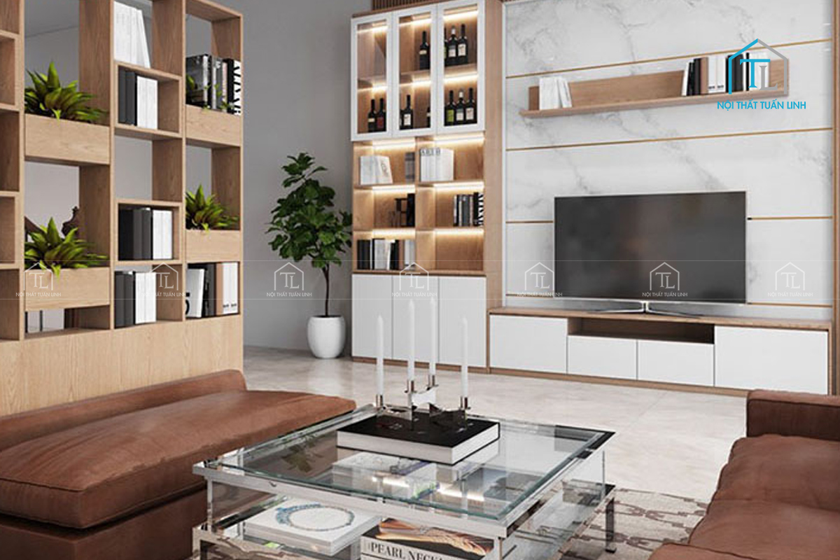 Khám phá thiết kế nội thất phòng khách đẹp thư giãn