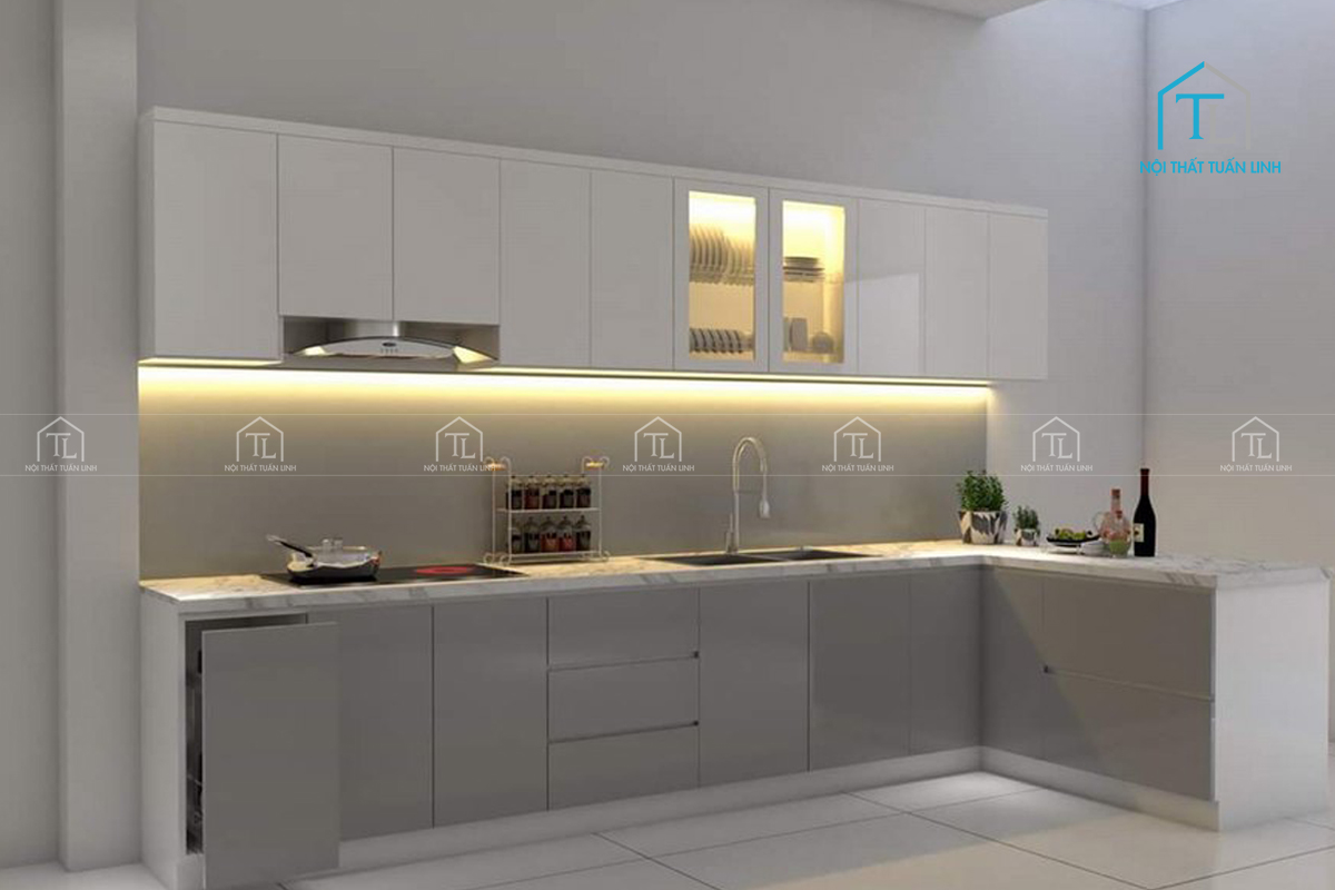 Báo giá thiết kế thi công tủ bếp giá rẻ tại Thủ Dầu Một, Bình Dương, TPHCM, Đồng Nai