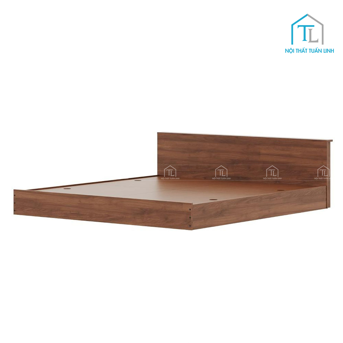 Giường ngủ gỗ công nghiệp phong cách hiện đại