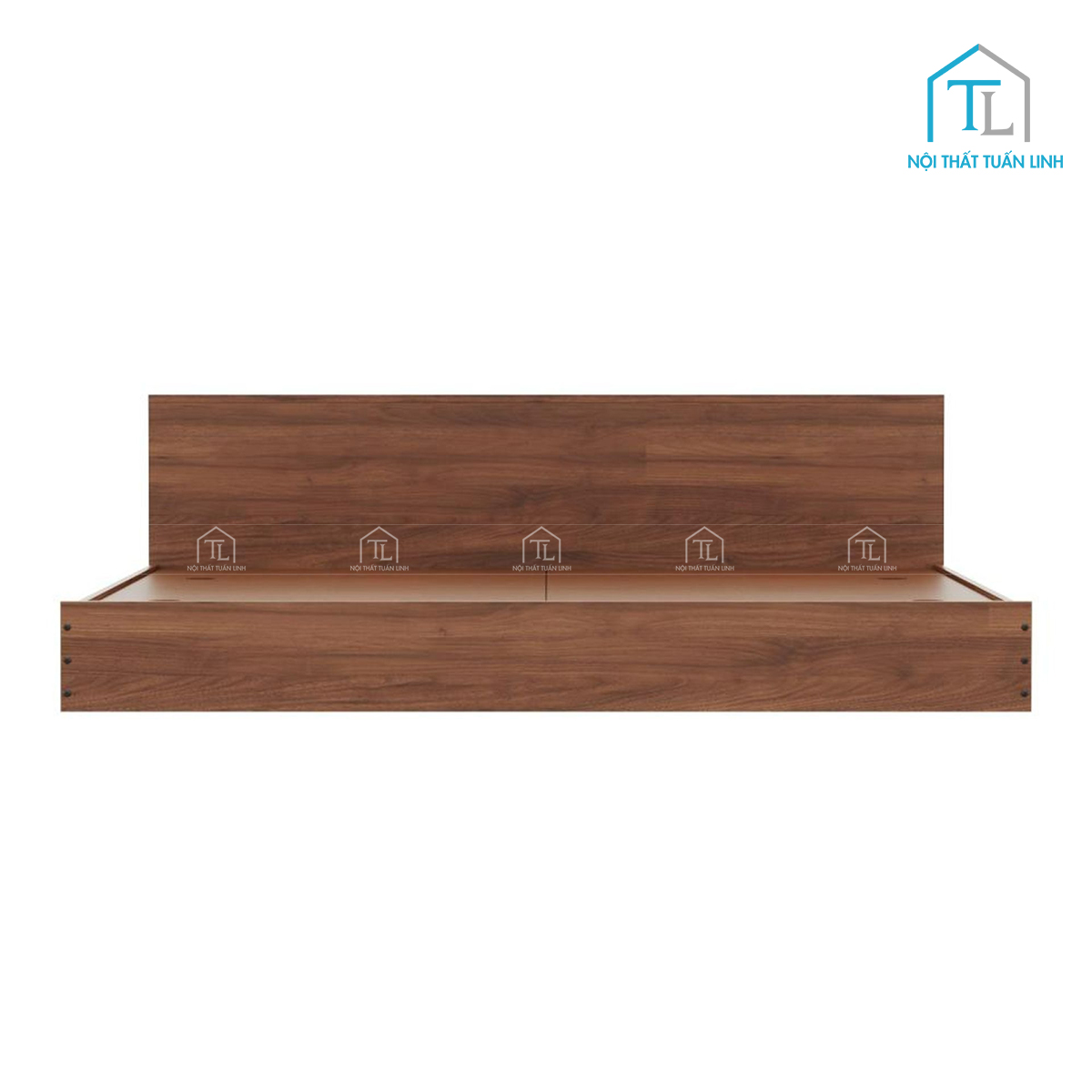 Giường ngủ gỗ công nghiệp phong cách hiện đại