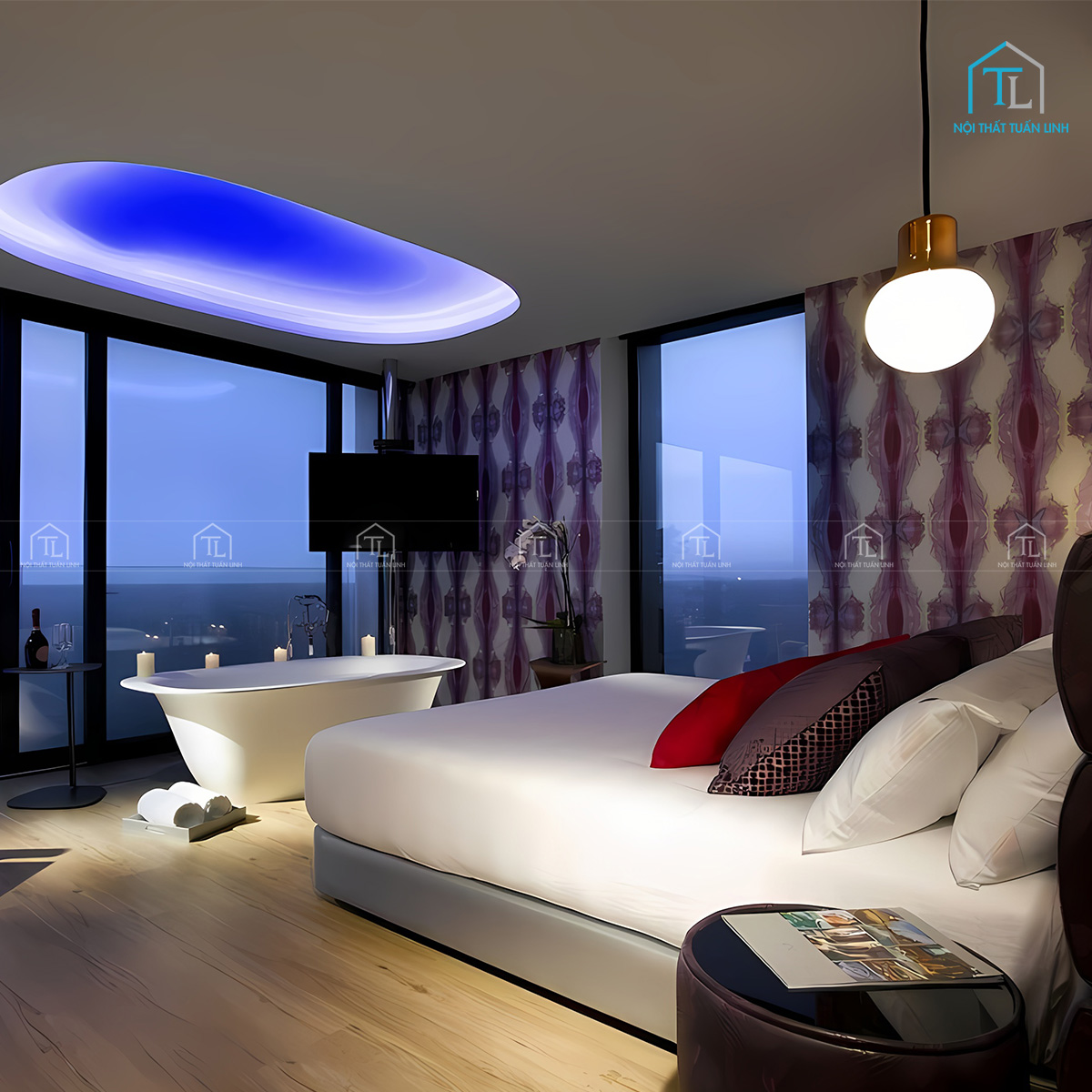 Mẫu thiết kế thi công khách sạn resort