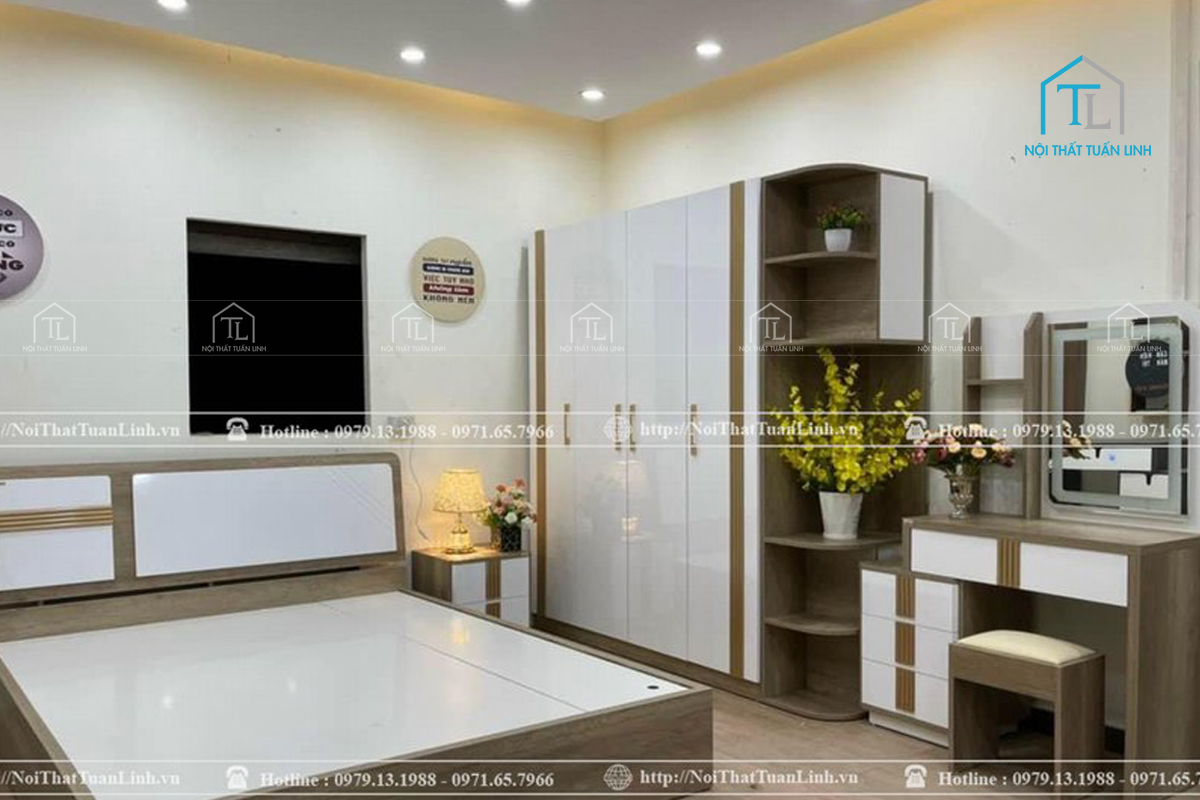 Nhà phố – Căn hộ – Biệt thự – Thi công nội thất phòng ngủ giá tốt