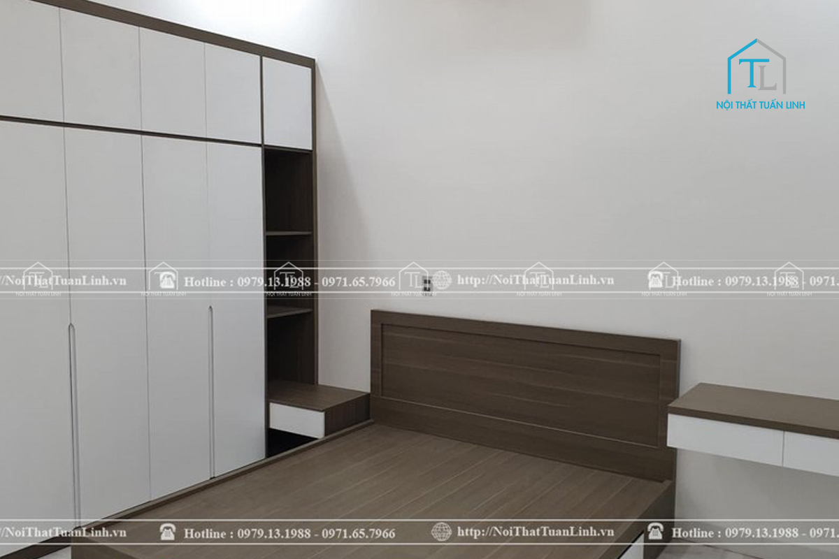 Nội thất phòng ngủ Bình Dương tủ quần áo gường ngủ