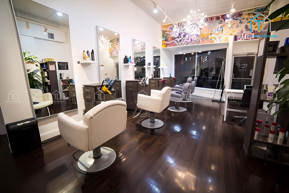 Nội thất Salon Spa Nail tại Bình Dương