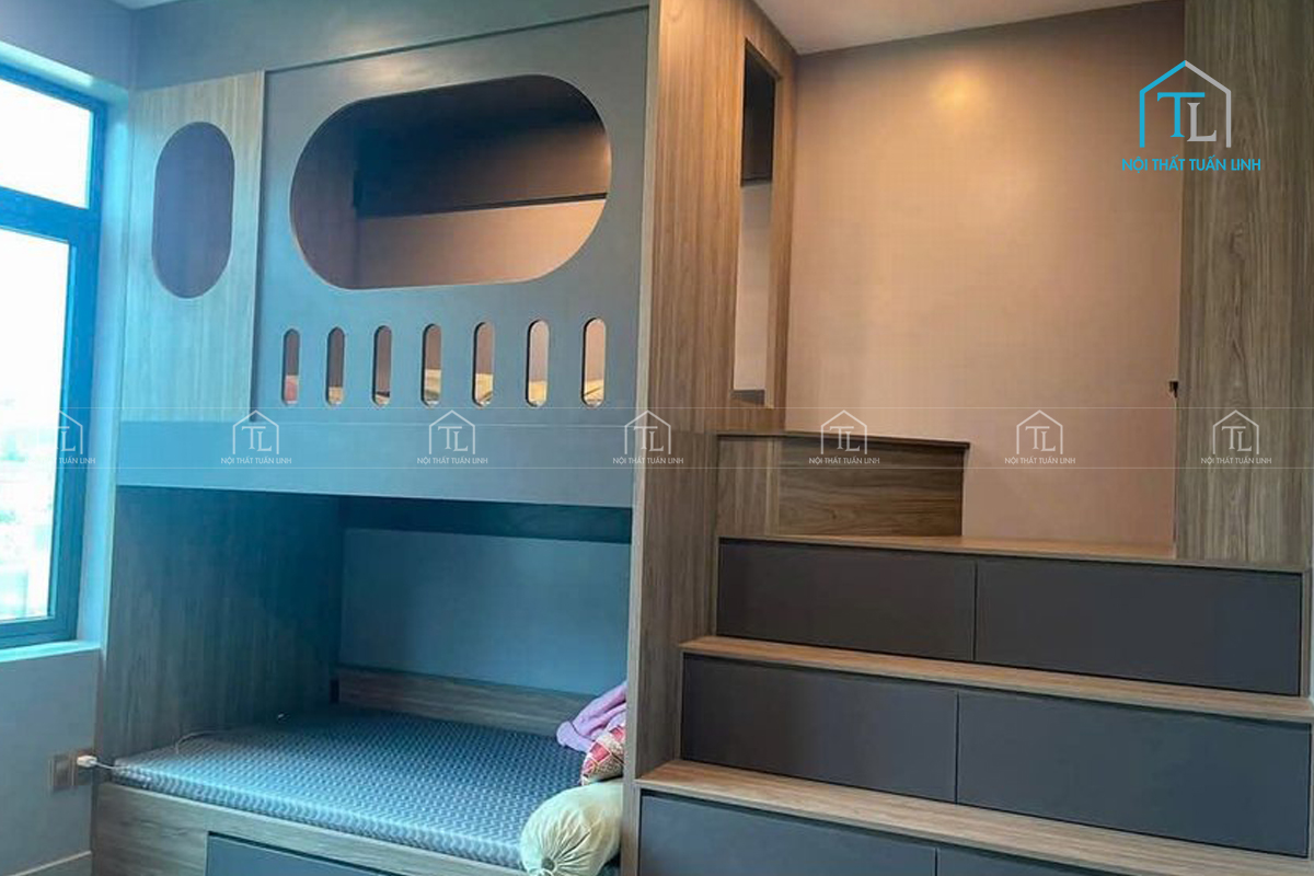 Sản xuất giường tầng đa năng phòng ngủ trẻ em