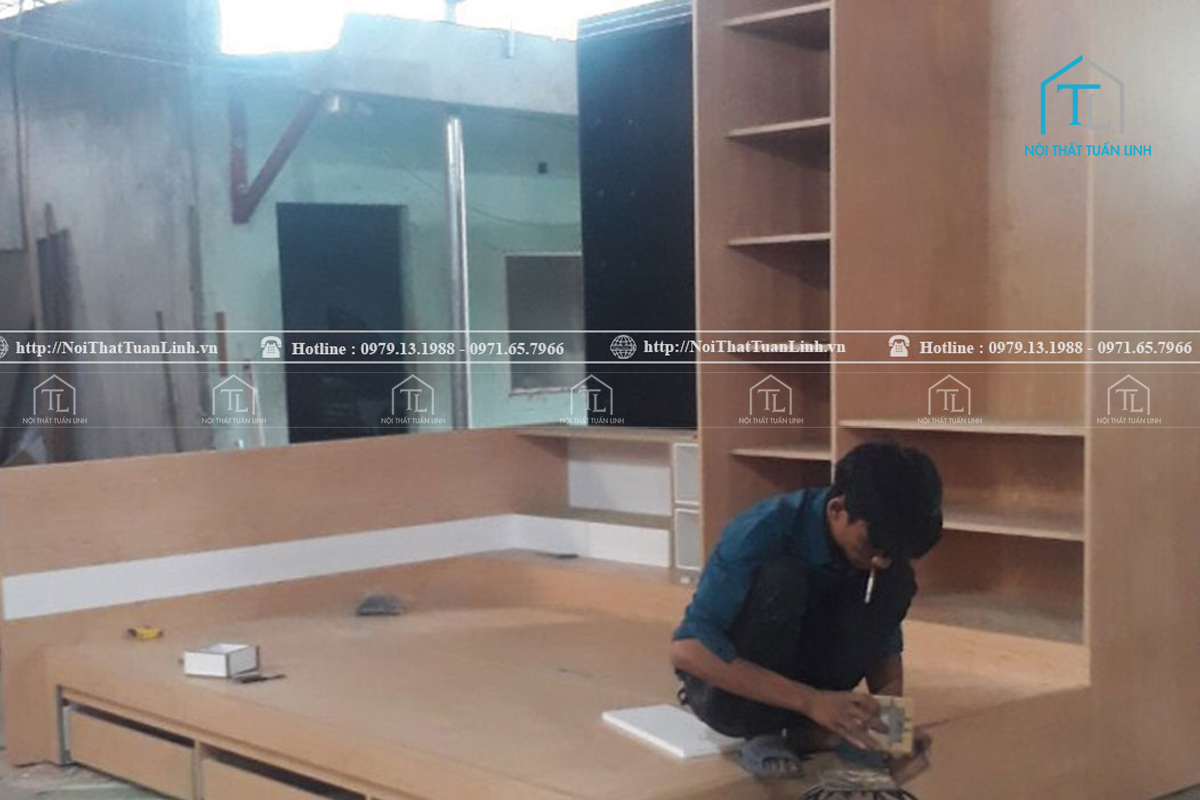 Sản xuất thiết kế thi công các loại giường thông minh giá tốt