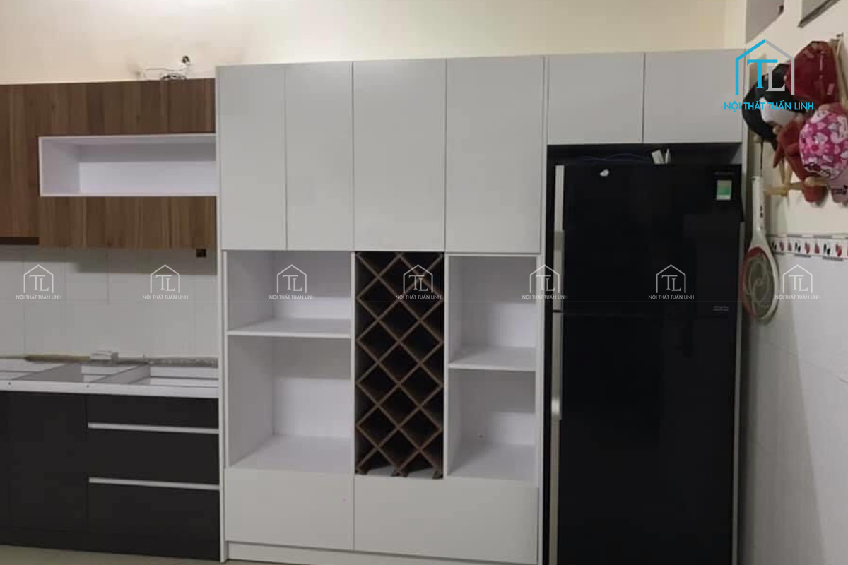 Thi công tủ bếp theo yêu cầu giá rẻ tốt tại Bình Dương
