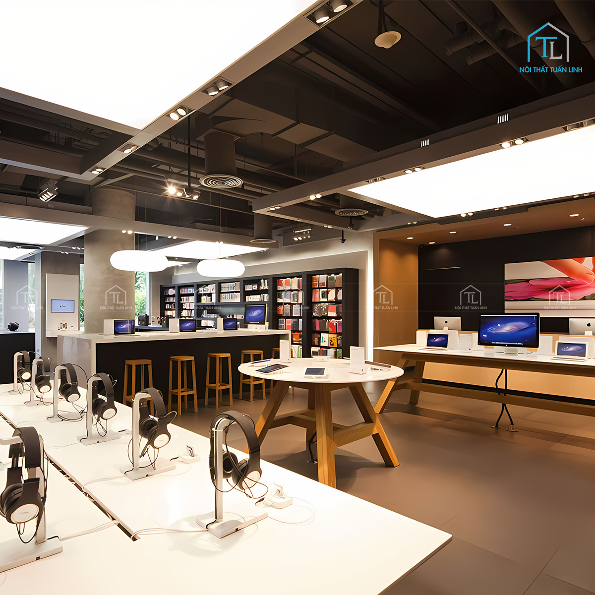 Thiết kế thi công nội thất Showroom – Shop