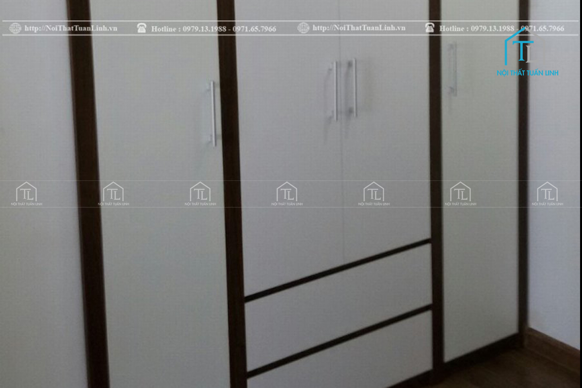 Tủ quần áo gỗ công nghiệp tại Bình Dương