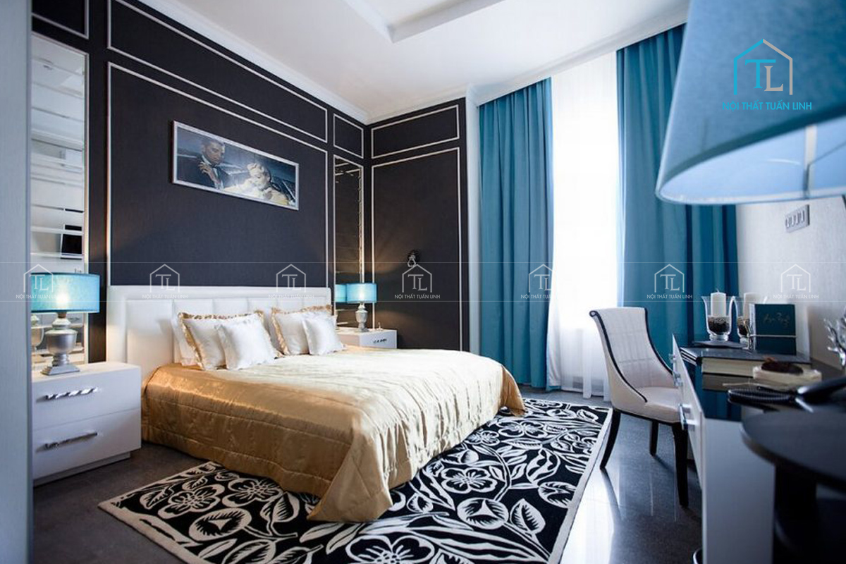 Xây dựng nội thất phòng khách sạn nổi bật