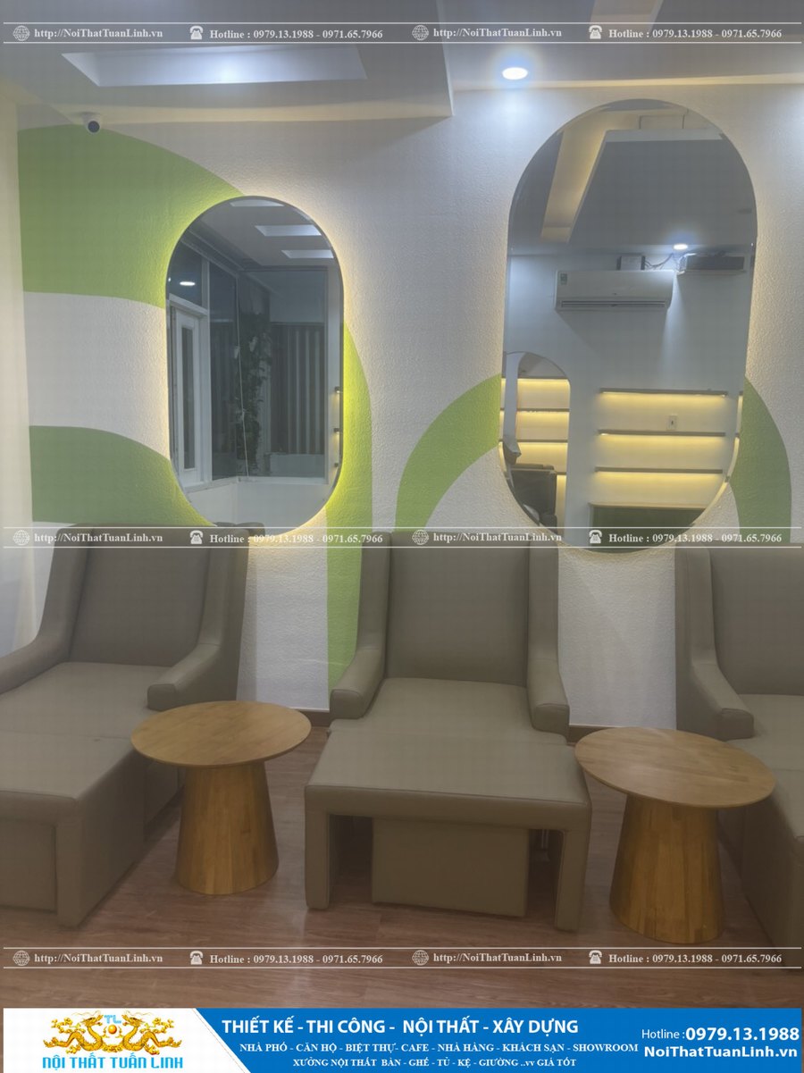 Thiết kế thi công nội thất Hera Spa