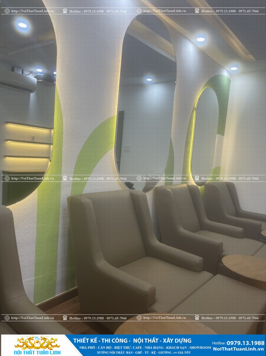 Thiết kế thi công nội thất Hera Spa
