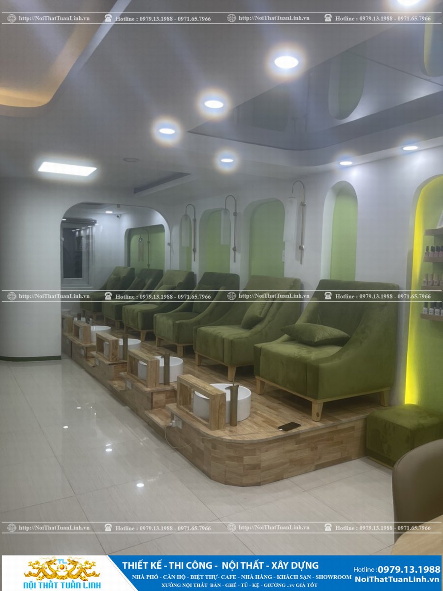 Thiết kế thi công nội thất Hera Spa