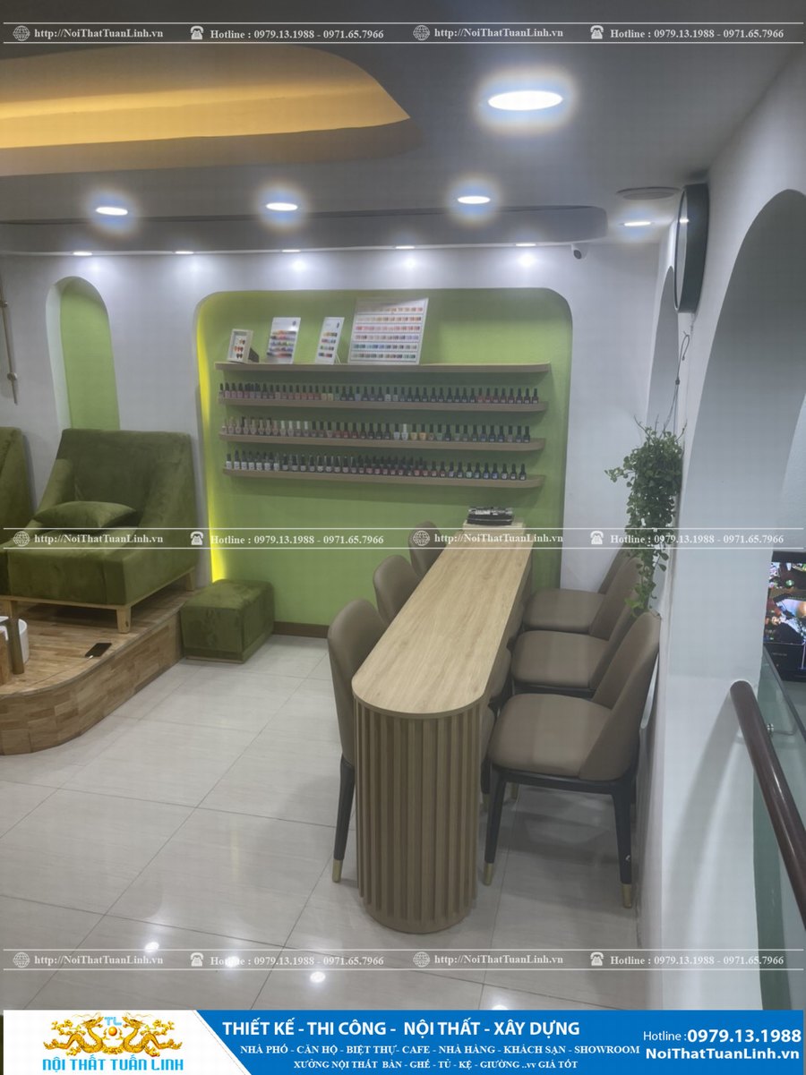 Thiết kế thi công nội thất Hera Spa