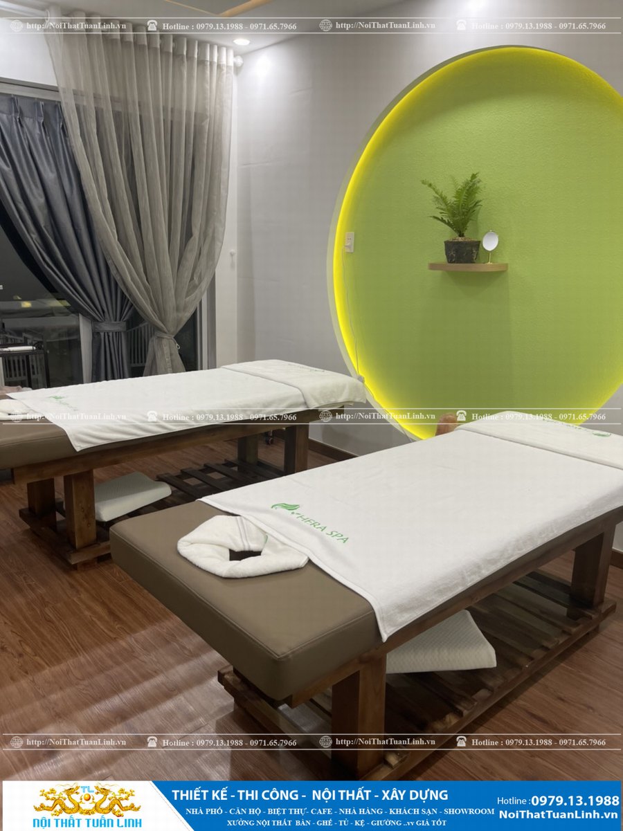 Thiết kế thi công nội thất Hera Spa