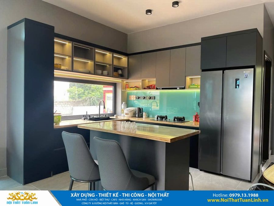 Nội thất tủ bếp nhà phố căn hộ