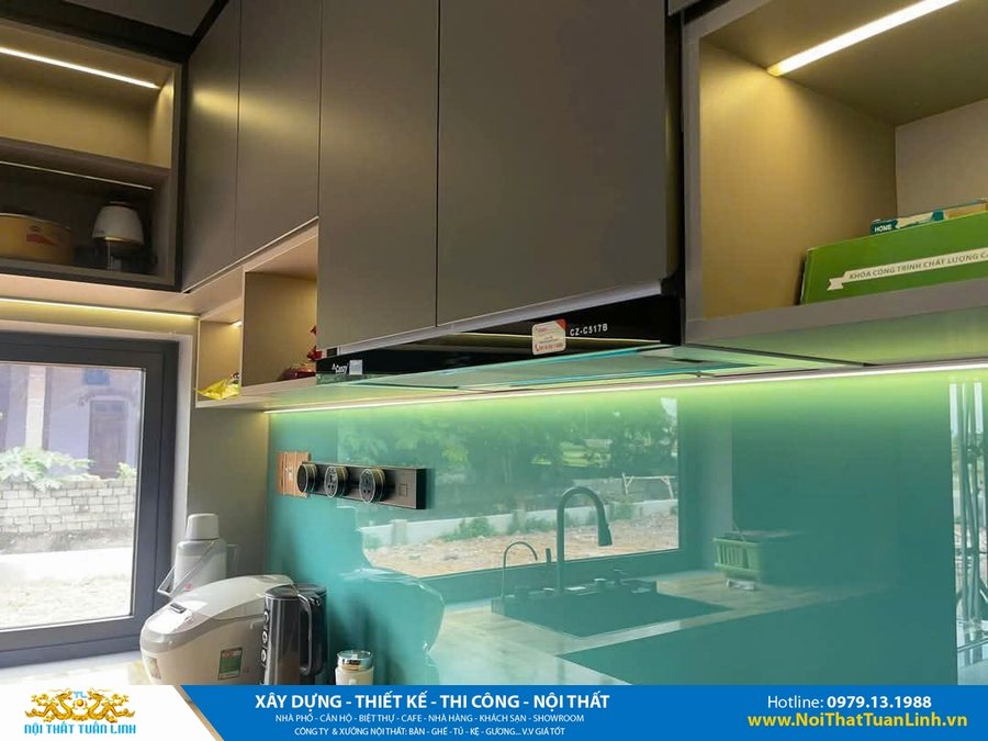 Nội thất tủ bếp nhà phố căn hộ