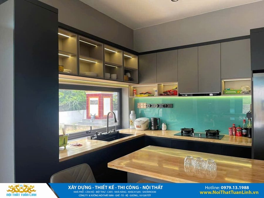 Nội thất tủ bếp nhà phố căn hộ