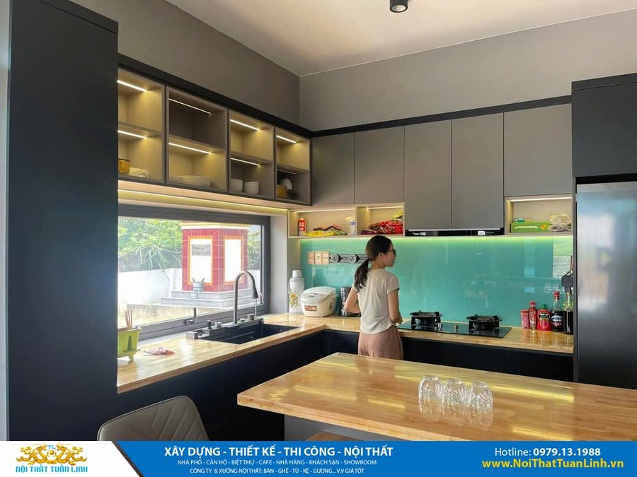 Nội thất tủ bếp nhà phố căn hộ