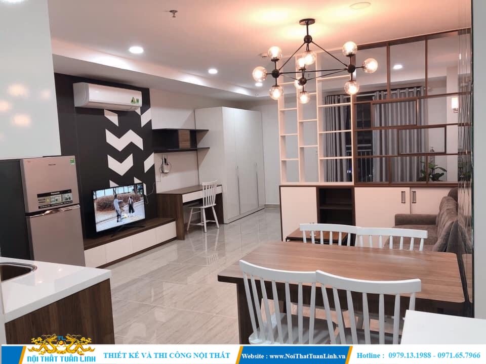 Thi công nội thất căn hộ trọn gói