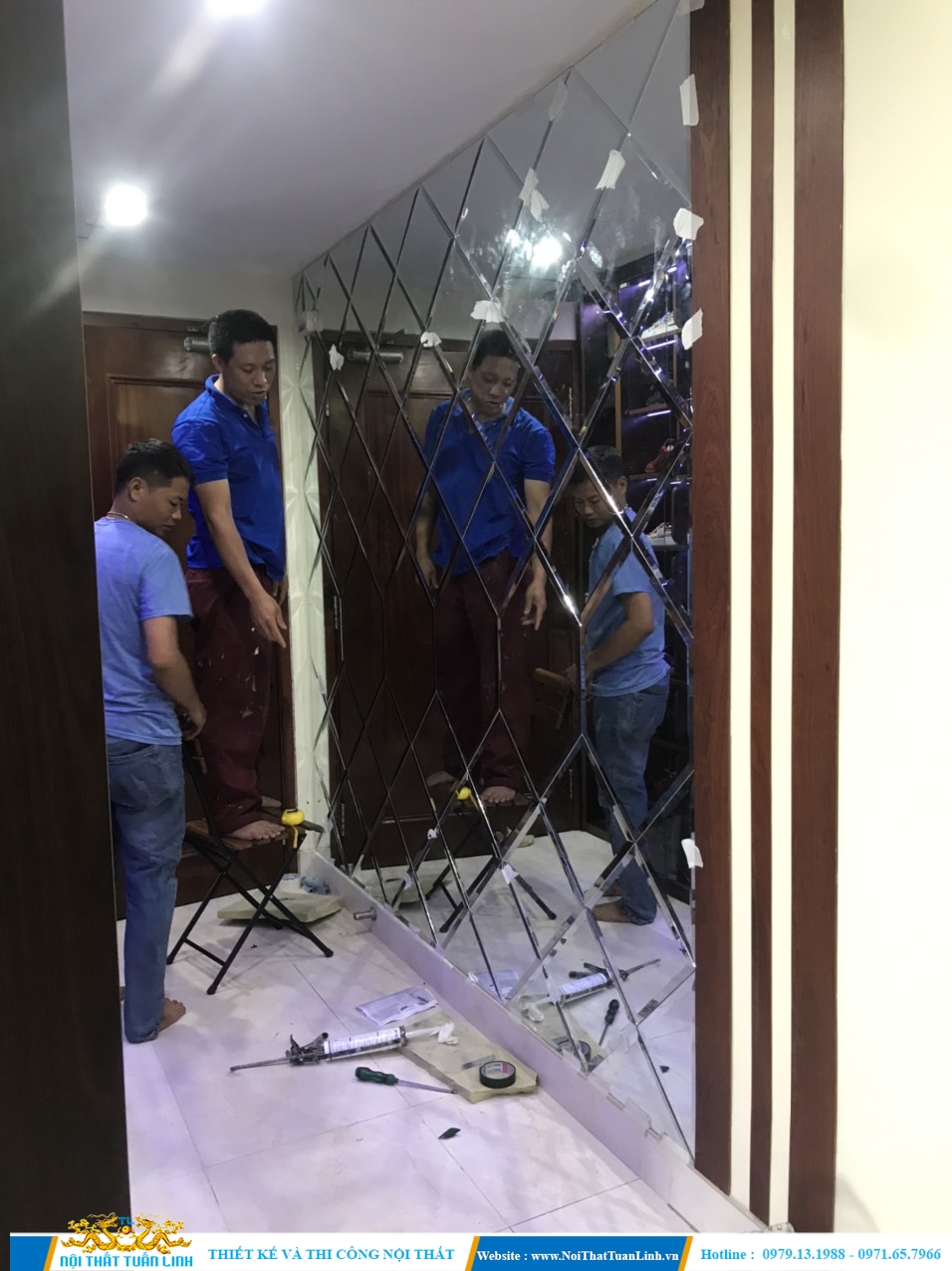 Thiết kế và thi công showroom trang sức GMT JADE
